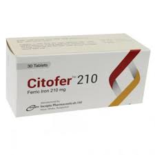Tablet Citofer 210mg (30pcs)